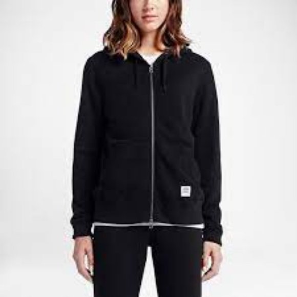 Converse Essentials Sportswear Full-Zip Women's Hoodie Sweatshirt - Picture 1 of 7